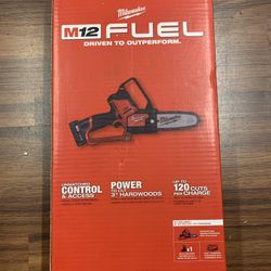 M12 FUEL 12-Volt Lithium-Ion Brushless Cordless 6 in. HATCHET Pruning Saw Kit with 4.0 Ah Battery and Charger