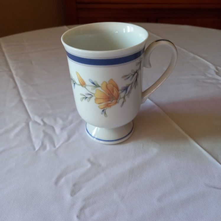 California Poppy Coffee Cup Mug Princess House Exclusive 