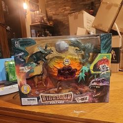 Dinosaur Volcano T-rex