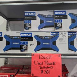 Kobalt Dual Power Inflators - $30 Each 