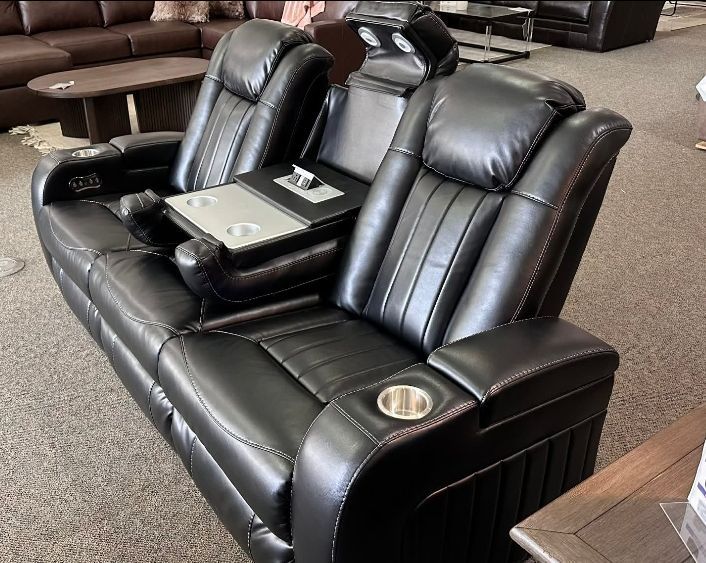 OM• $38 Initial • Brand New Power Reclining Sofa And Loveseat