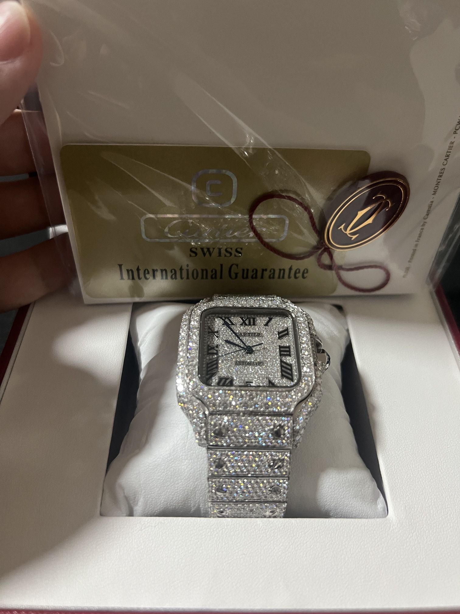 Diamond Cartier Watch