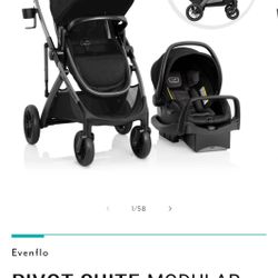 Evenflo Pivot Suite Modular Travel System