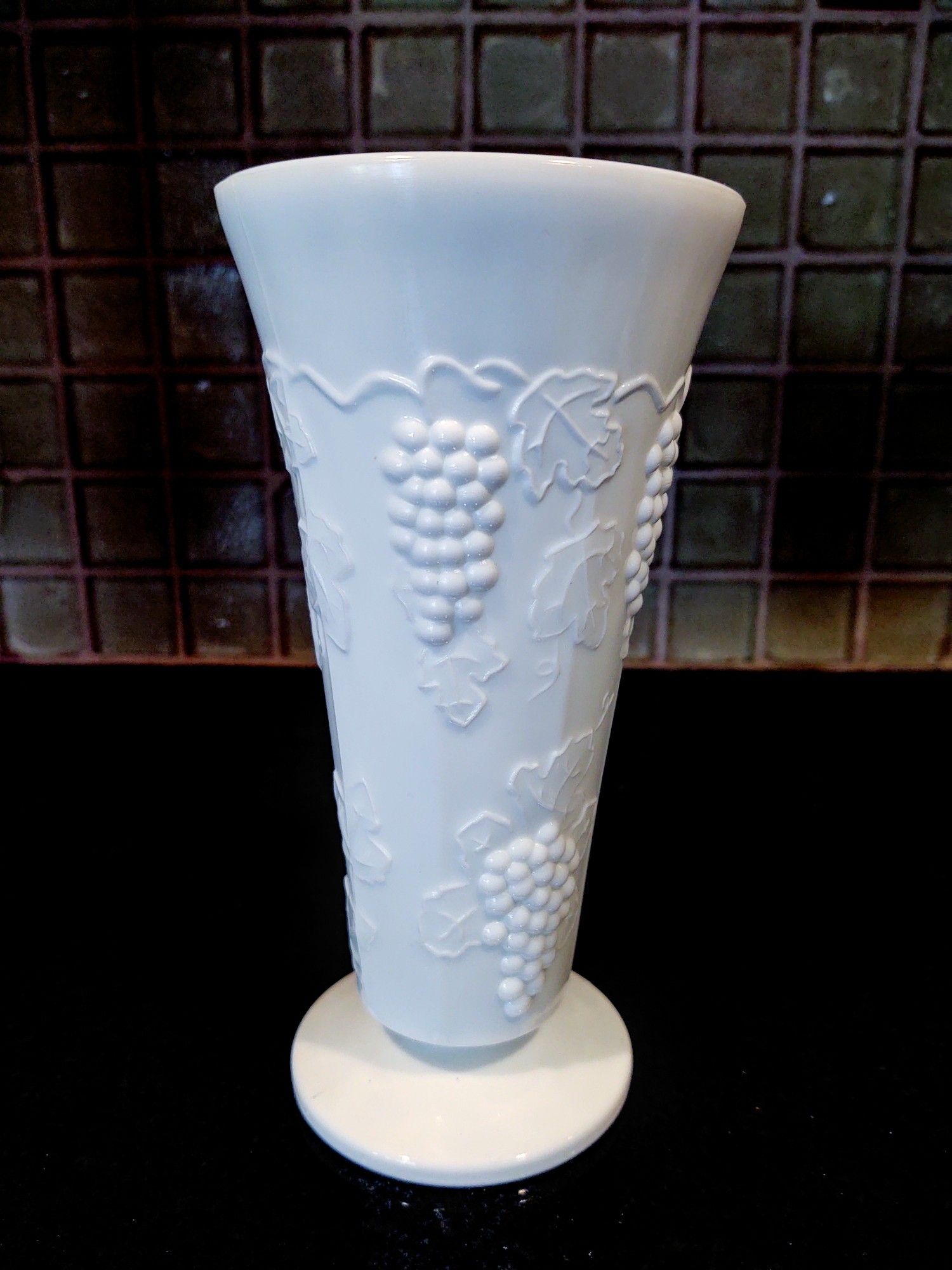 Vintage Milk Glass Vase