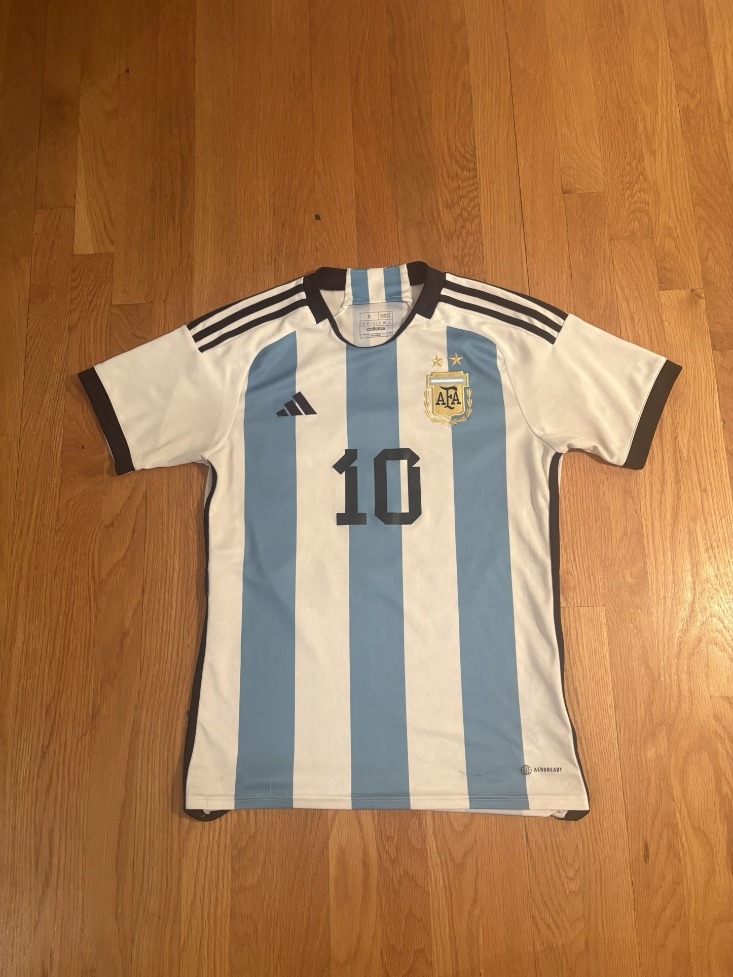 2022 World Cup Argentina Messi Jersey