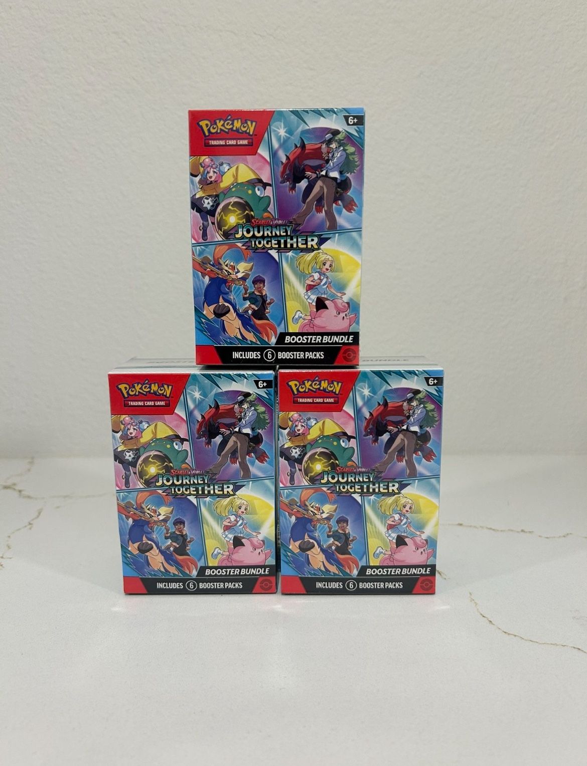 Pokemon Journey Together Booster Bundle