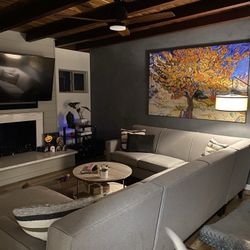 Sectional Sofa. Mid Century Modern Style