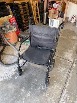 Equate transport wheelchair