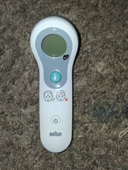 Braun baby thermometer