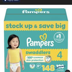 Pamper Swaddlers Size 4