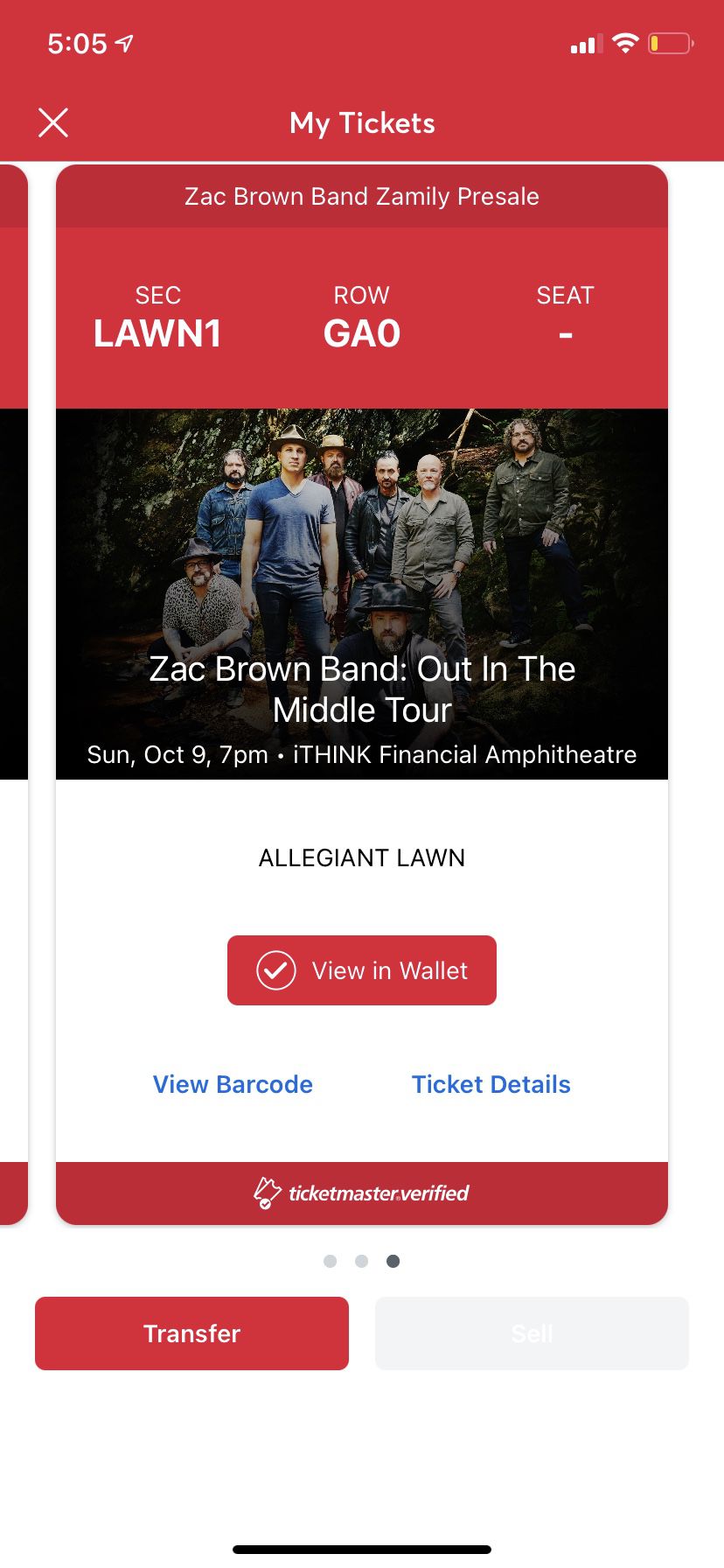Zac Brown Band Tickets 