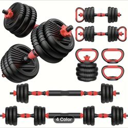Adjustable Dumbbell Set 35 Lbs