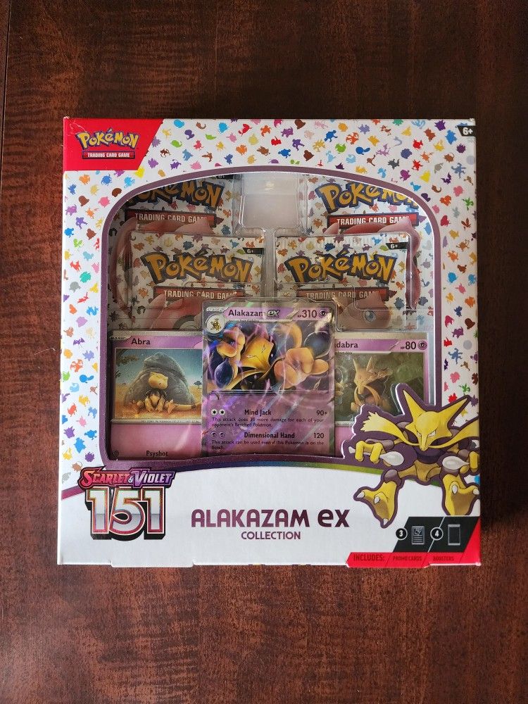 Pokemon 151 Alakazam ex Collection