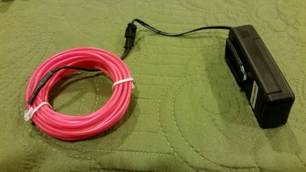 Neon pink led light (battery powered )
