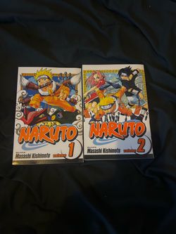 Naruto Manga Vol 1 and 2