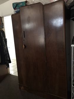 Vintage wardrobe