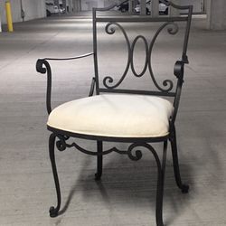 Wrought Iron Chairs Set of 3