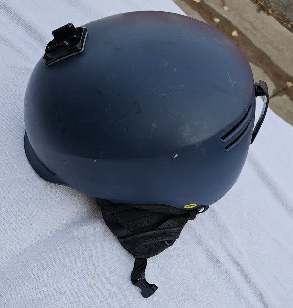 BLUE OPEN FACE HELMET