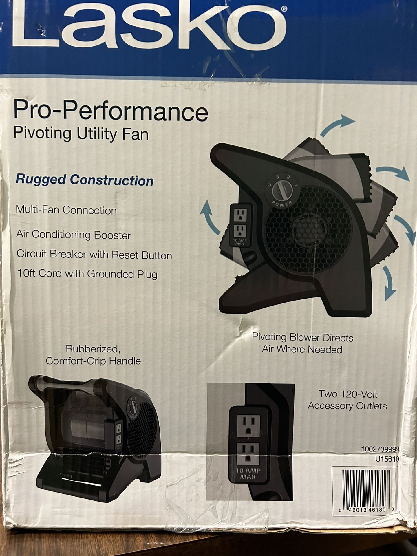 LASKO FAN. Cooling Blower Fan.