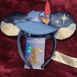 Disney Peter Pan Mickey Mouse Ears NWT