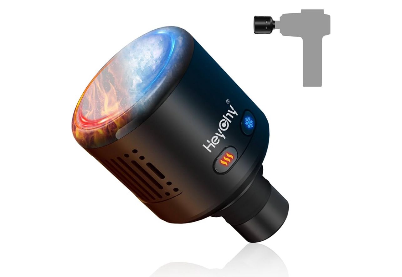 Massage Gun Head with Heat and Cold