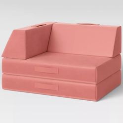 Pillowfort Modular Seating Color Coral Pink Gala Sofa Couch Furniture Cushions