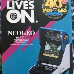 Neo Geo Mini Modded w/100+ Games