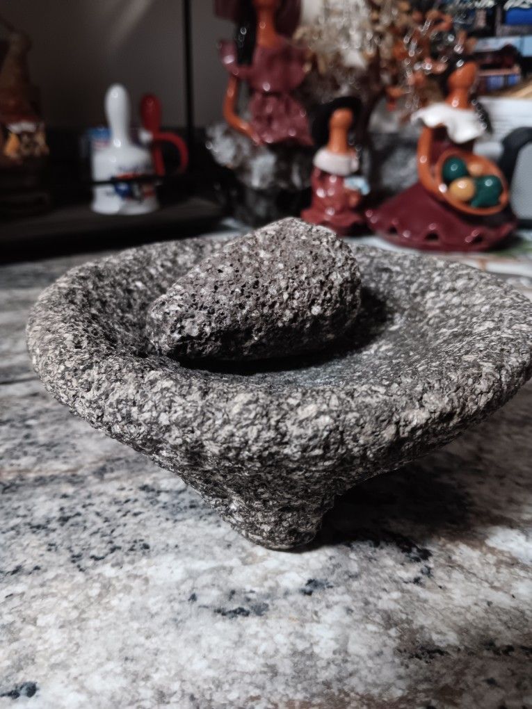 Authentic Mexican Lava Pestle 
