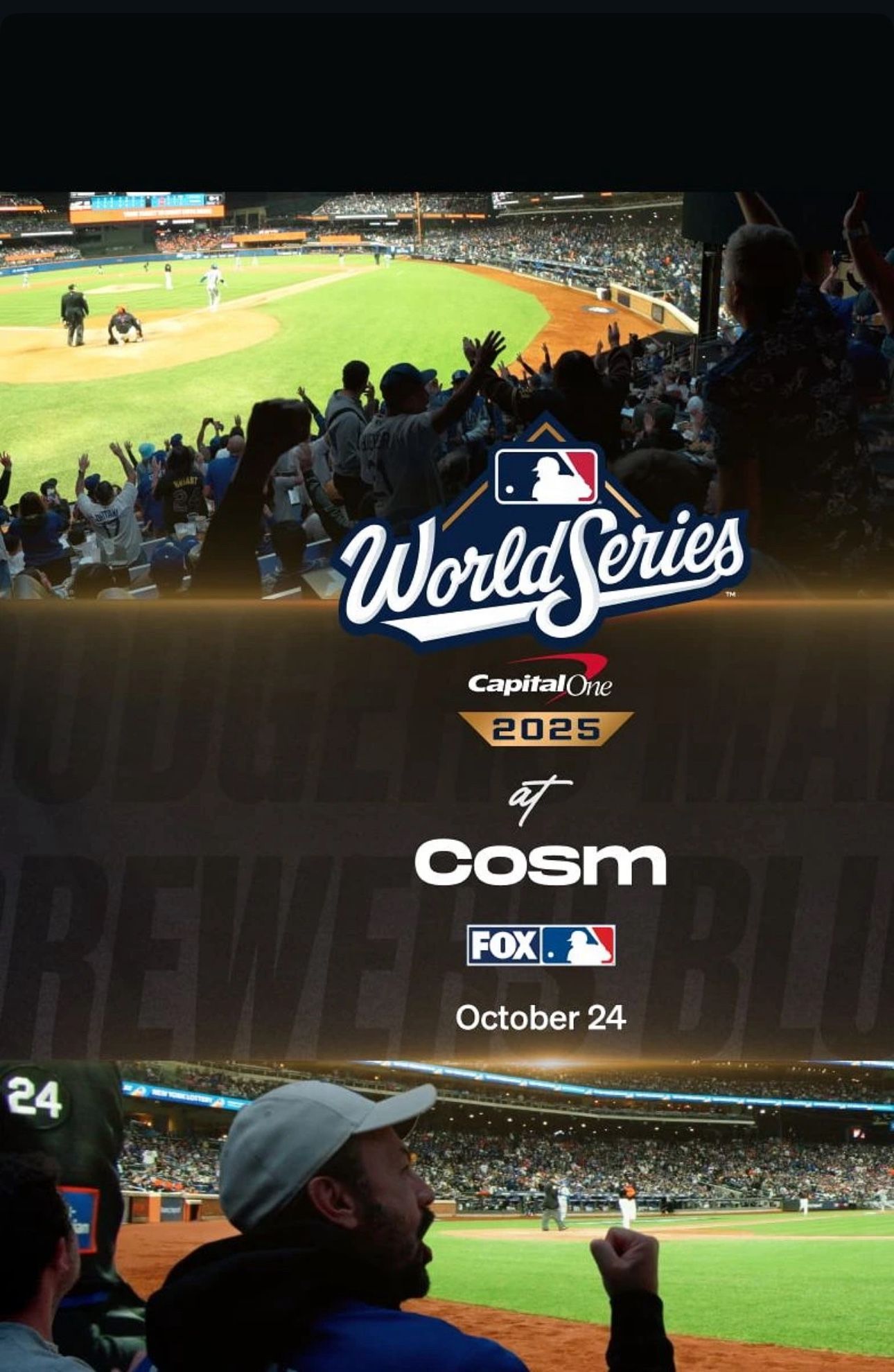 Tickets To Dome In CosmLA For World Series 