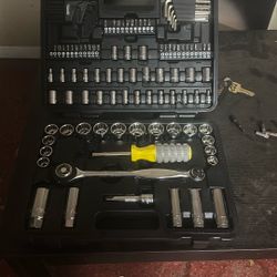 Socket Set, Craftsman drill. 