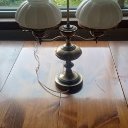 Antique Brass Student Lamp