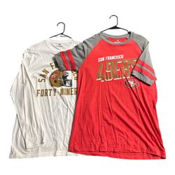 San Francisco 49ers Fanatics Shirts – Lot of 2