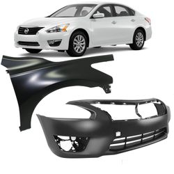 Right Fender And Front Bumper For Nissan Altima 2013 through 2015 Sedan BRAND NEW 