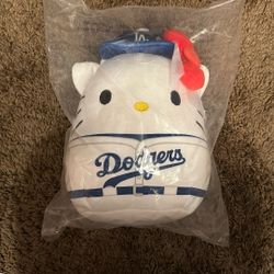 Hello Kitty Plush Dodgers 
