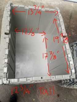 Stackable Storage Totes