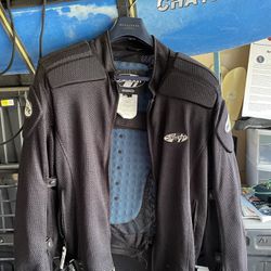 Johnny Rocket Summer motorcycle Jacket (large )