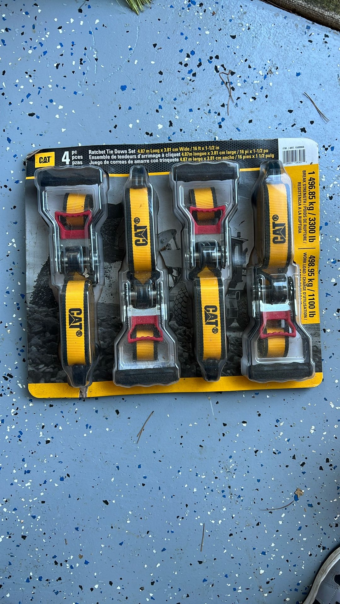 Ratchet Tie Down Set