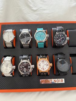 TW Steel Lot of 8 NEW Watches Automatic Chronograph Sapphire w/ Cases