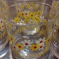 Set Of 6     1981 Vintage Libbey McDonald's Juice Glasses