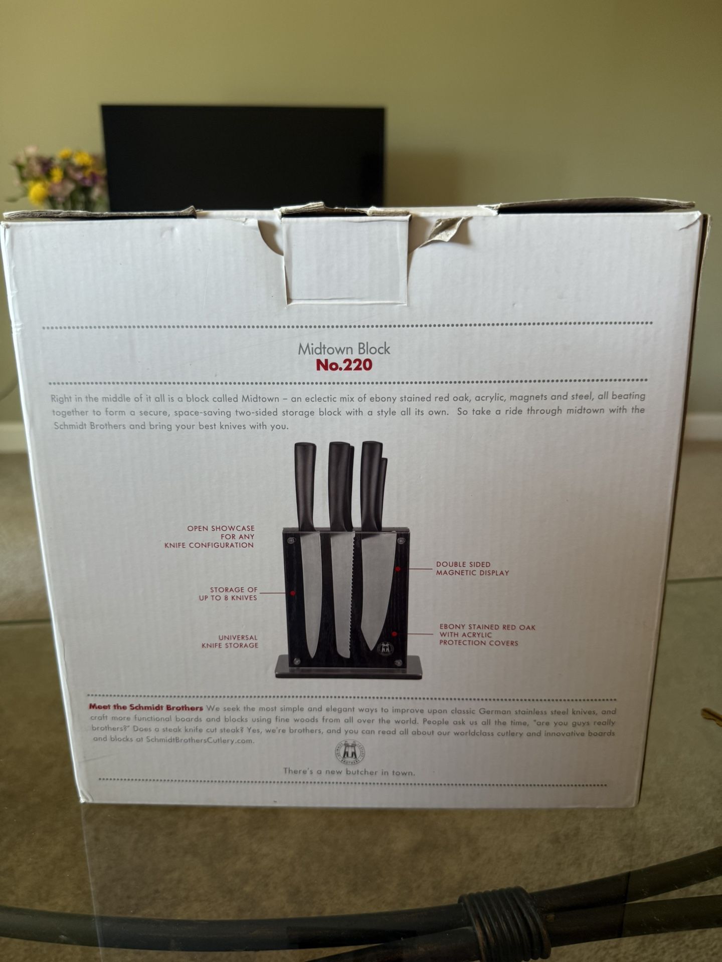 Schmidt Bros. Midtown Knife Block