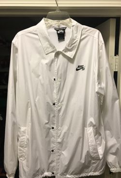 NIKE SB ALL WHITE JACKET BRAND NEW