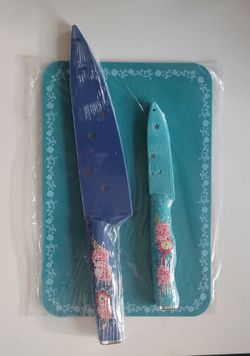 Pioneer Woman 2 floral knives