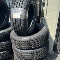 275/65/18 Goodyear Set Of 4 Tires 95% life Installed And Balanced Set De 4 Llantas Como Nuevas Instaladas Y Balanceadas