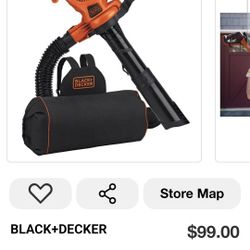 Blk&decker Blower &Mulcher 