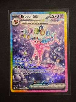 Pokemon Espeon EX SIR Prismatic NM