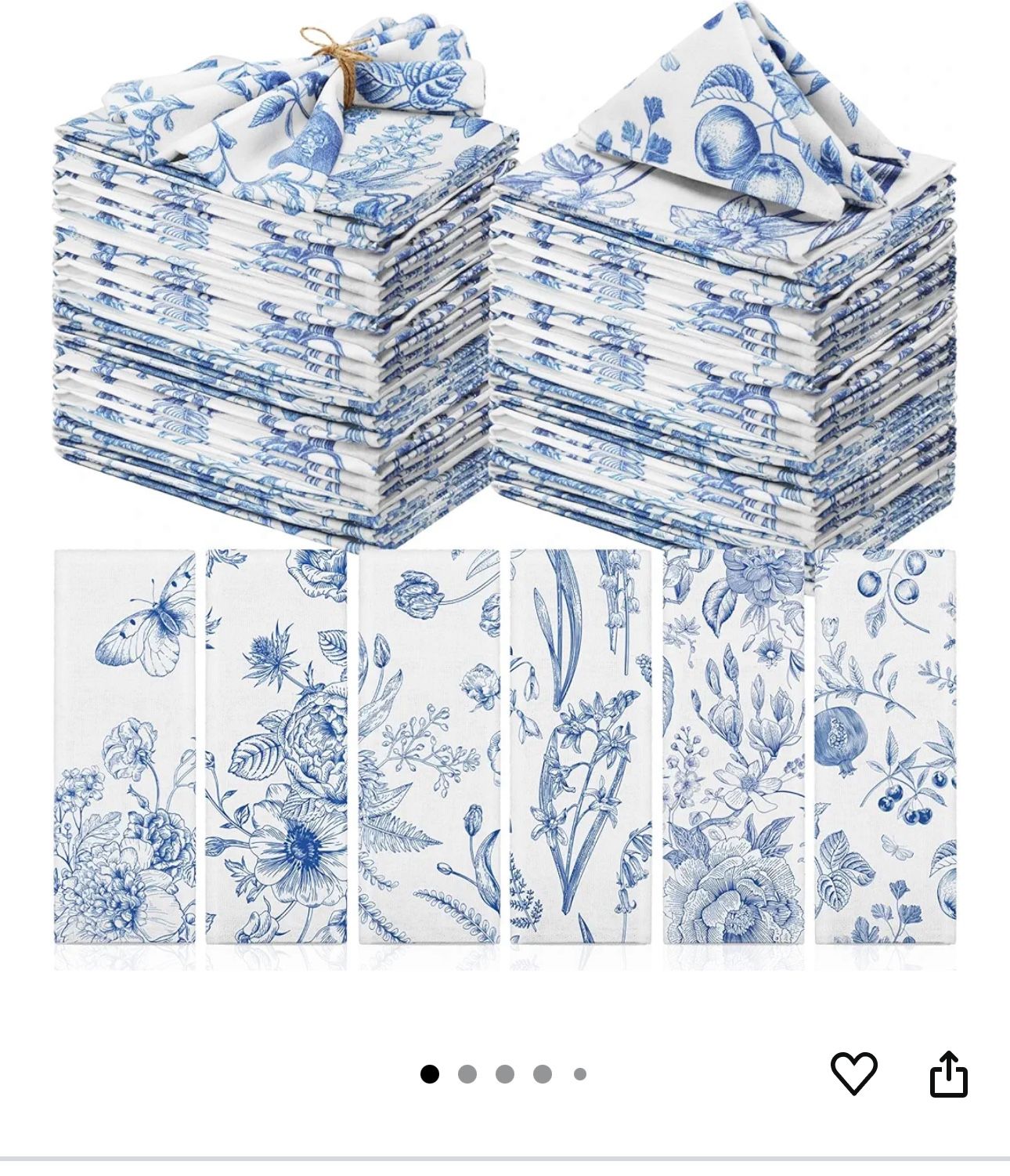 Cloth Napkins 15x15