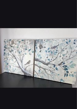 Bird canvas set