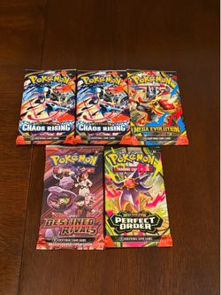 Pokemon packs
