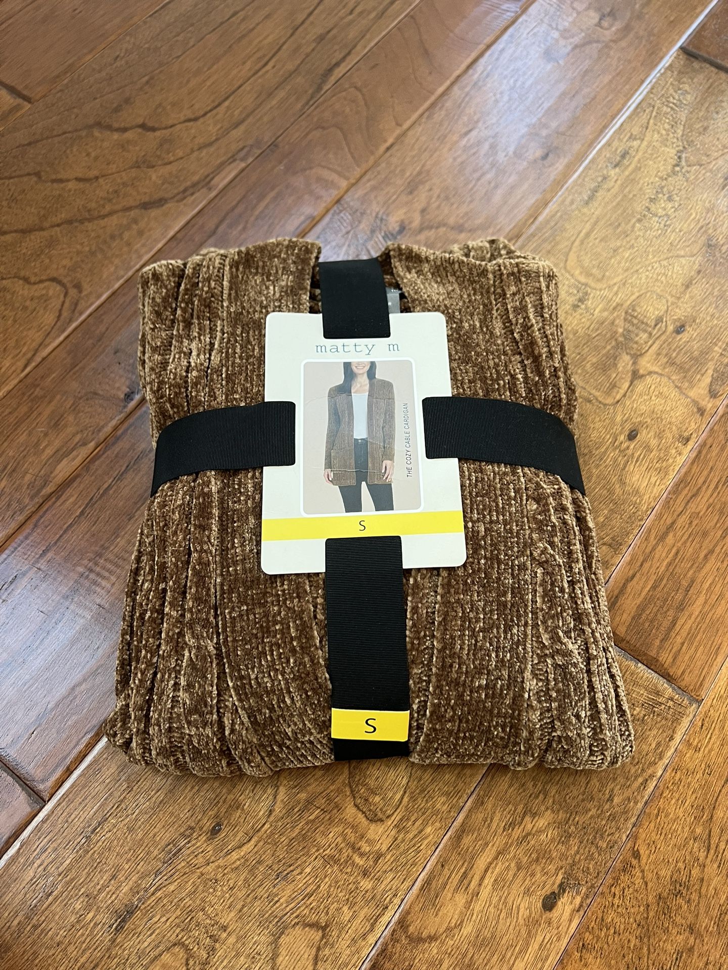 New Matty M the cozy cable cardigan