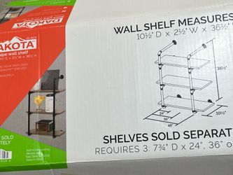 Wall shelf bracket.